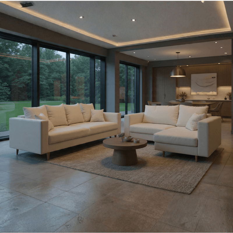 Sofa rozkładana SOFIA - beżowy komfort